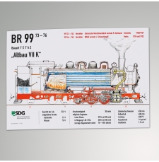 Plakat - Altbau VII K gezeichnet