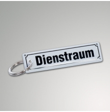 Emaille-Schlüsselanhänger 8 x 2 cm