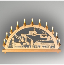 Lichterbogen Motiv Oberwiesenthal einfach