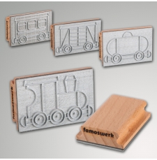 Stempel groß Lok/Wagen