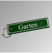 Emaille-Schlüsselanhänger 8 x 2 cm