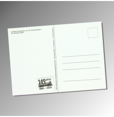 Postkarte mit Magneten 140 Jahre Lößnitzgrundbahn