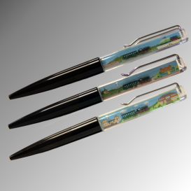 Sammel-Kugelschreiber mit Schwimmotiv Set