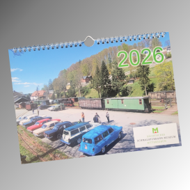 Kalender 2026 - Sächsisches Schmalspurbahn-Museum Rittersgrün