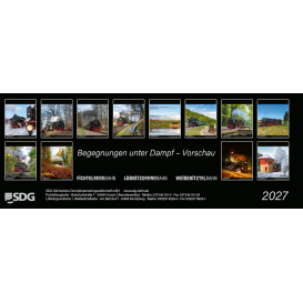 Rückseite SDG Kalender 2027 Küchenkalender 16x42cm